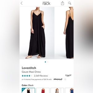 Lovestitch Gauze Maxi Dress